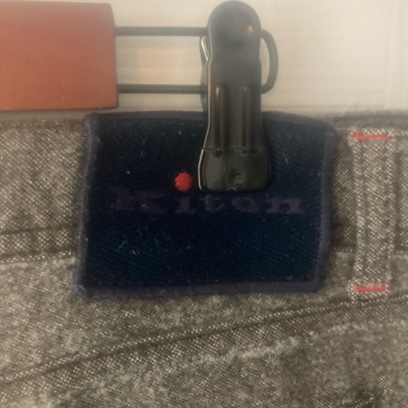 Kiton 5 Pocket Wool Blend Pant 36 - Picture 5 of 8
